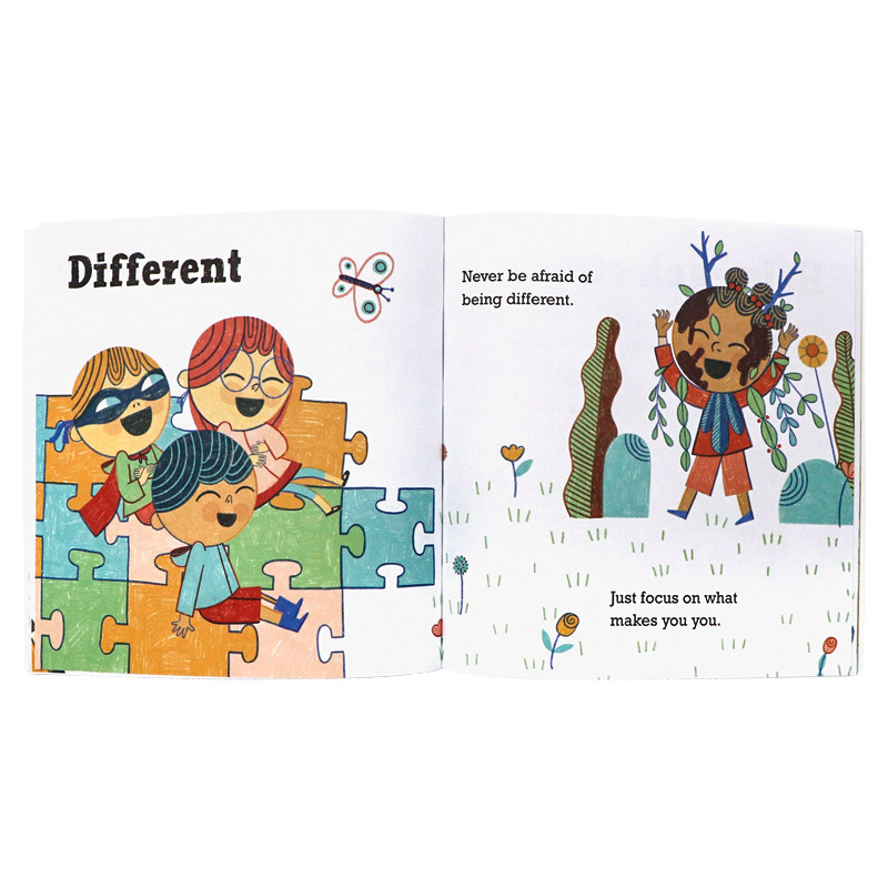 牛津精品给小小的人讲质朴道理4册套装英文原版绘本 Big Words for Little People系列儿童启蒙治愈图画书性格习惯情商培养绘本