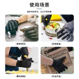 Медицинские одноразовые перчатки Tingli Latex Rubber без порошка без запаха Очистка коммерческие продовольственные перчатки