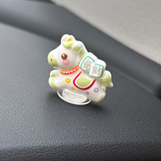 2026新款车载马上有钱小摆件发财暴富