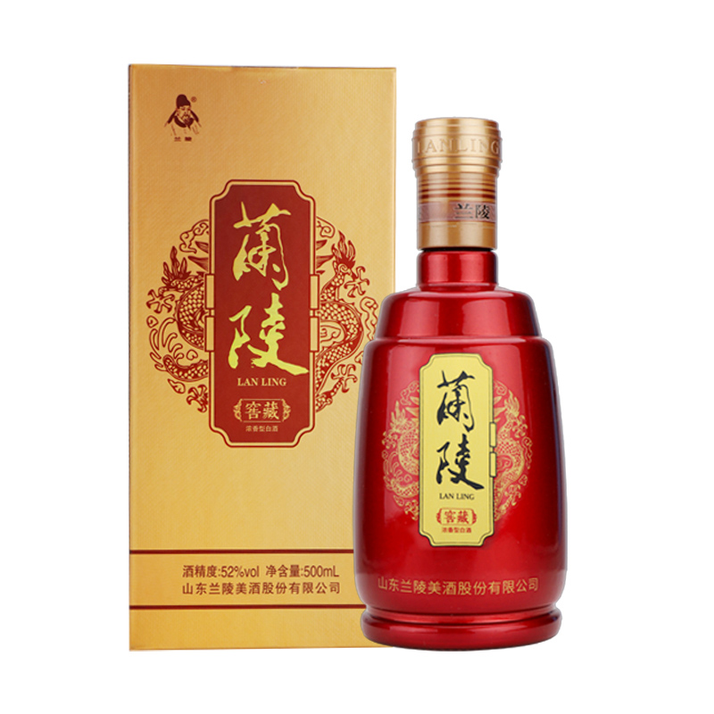 兰陵窖藏52度500mL*6纯粮酿造白酒旗舰店