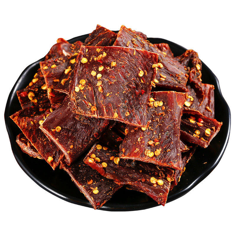 四川特产内蒙古超干手撕风干牛肉干 珍粿哚味牛肉类