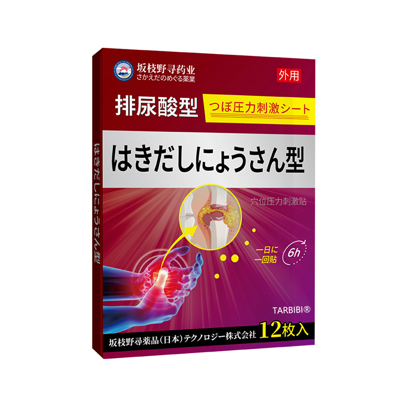 日本痛风冷敷疑胶贴降尿酸高溶石去结晶凝胶酸友消止痛膏专用风湿