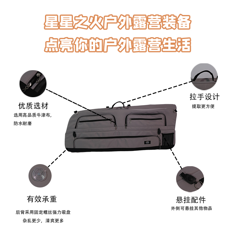 星星之火Sparks 东风风行菱智m5窗户收纳包露营车旅行包房车配件 - 图1