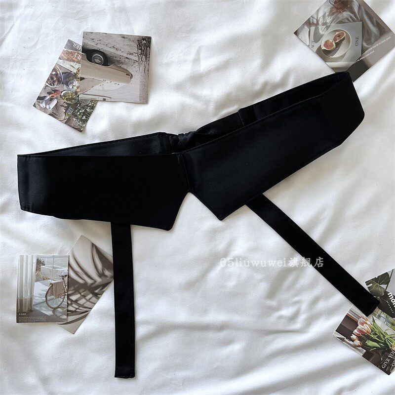 布腰封女衬衫绑带装饰束腰连衣裙汉服女士腰带配裙子古风配饰外搭