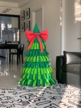 Cardboard Christmas Tree Diy Material Bag Handmade New Large Christmas Mall Adornment Pendulum s Inwind Home