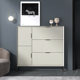 Italian minimalist ultra-thin shoe cabinet household door entrance large capacity entrance hall storage space-saving small apartment trunk cabinet