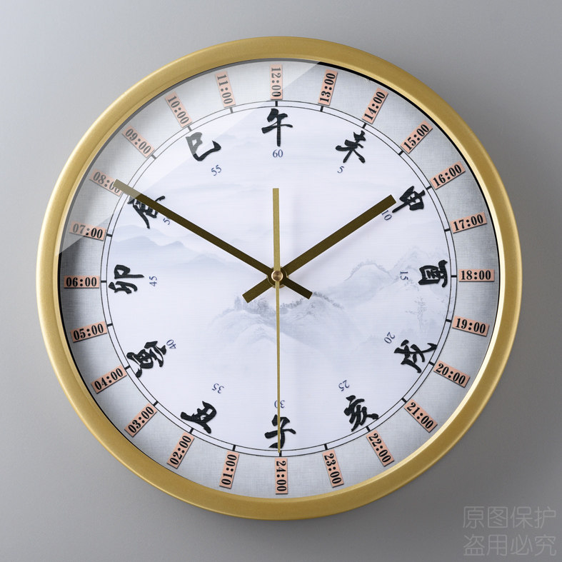 什么时辰挂钟好,挂钟最佳时间,家里挂钟什么时间好_大山谷图库