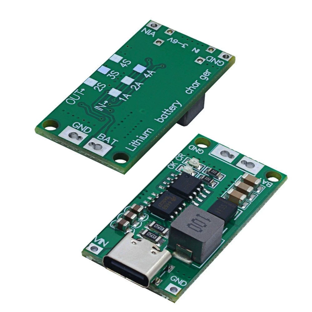 2串/3串/4串 1A/2A/4A Type-C转8.4V 12.6V 16.8V 升压锂电池充电,淘宝优惠券,粉丝福利购,淘宝优惠卷