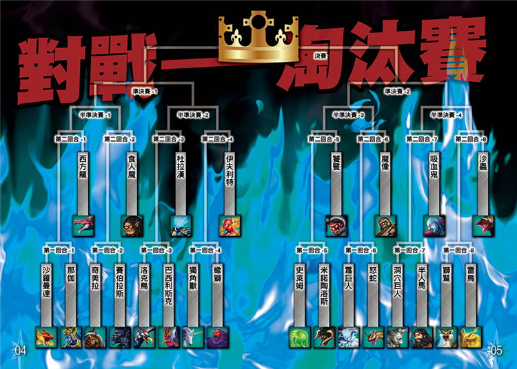 预售健部伸明《幻獸強王圖鑑：NO.1爭奪淘汰賽》幼福-图0