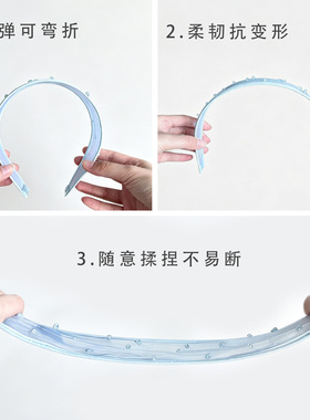 【加宽遮发缝碎发】香芋紫色发箍