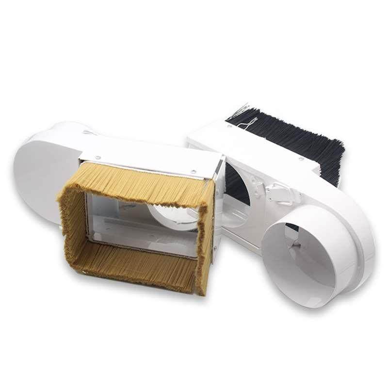 雕刻机吸尘罩主轴电机推拉式防尘罩木工开料机强力除尘排尘集尘罩,淘宝优惠券,粉丝福利购,淘宝优惠卷