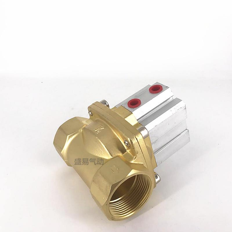 真空 气控阀 2Q350-35 气动气缸控制阀水阀 1寸2真空电磁阀 SLGPC - 图1