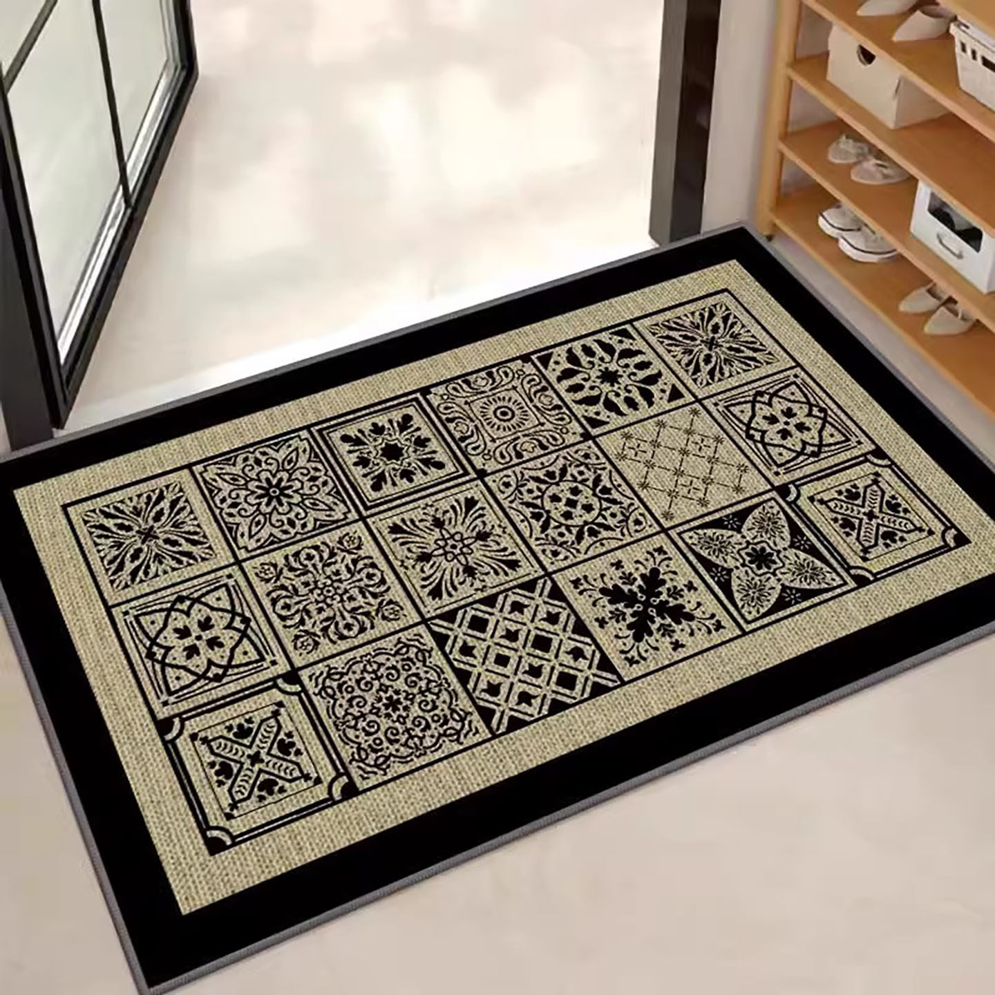 2025新款亚麻地垫进门脚垫入户玄关垫蹭脚垫子防滑家用地毯地垫,淘宝优惠券,粉丝福利购,淘宝优惠卷