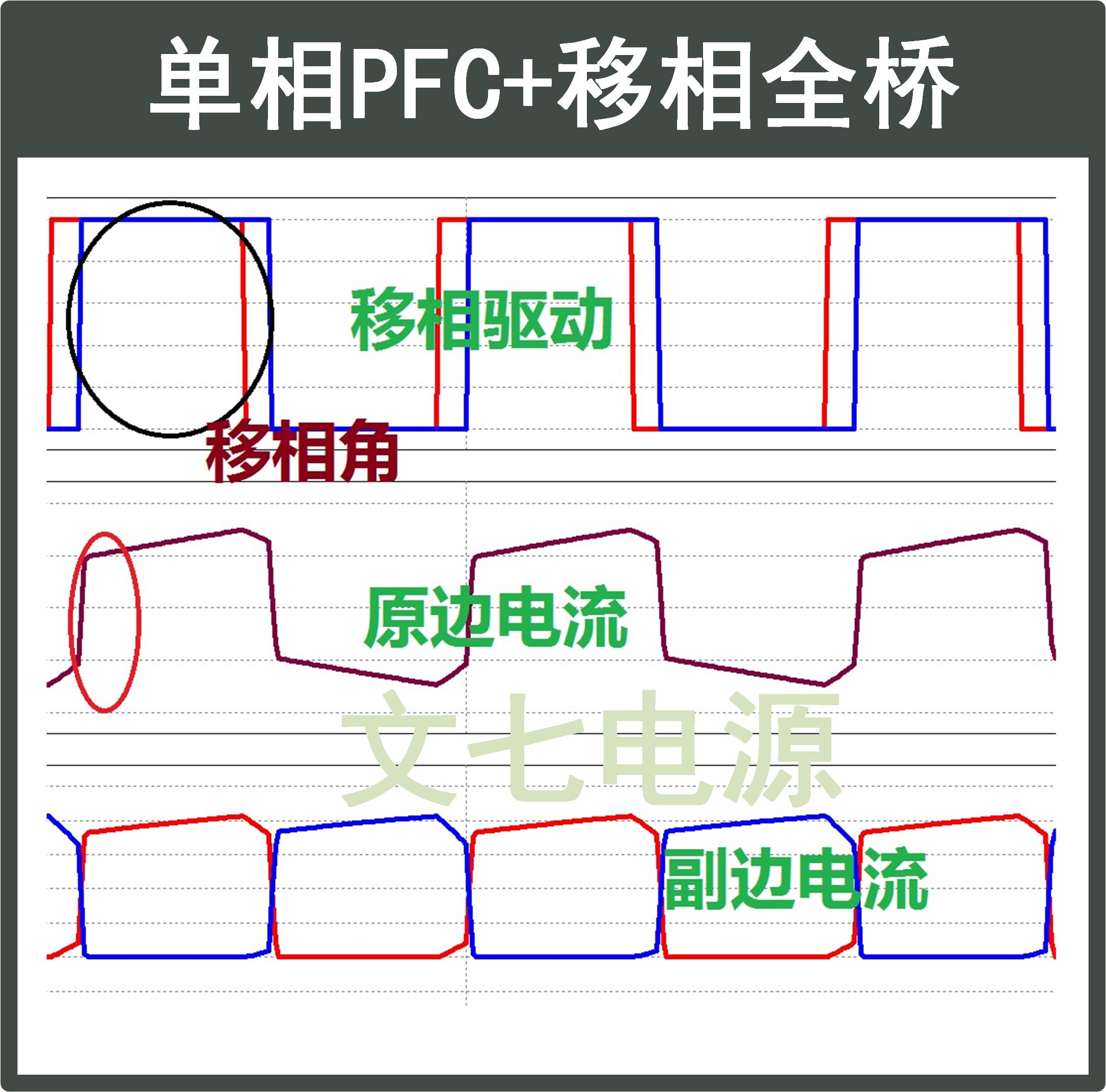 单相Boost PFC+移相全桥PSIM仿真模型Mathcad开关电源学习资料 - 图1