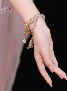 古风异域风流苏手镯汉服配饰手环