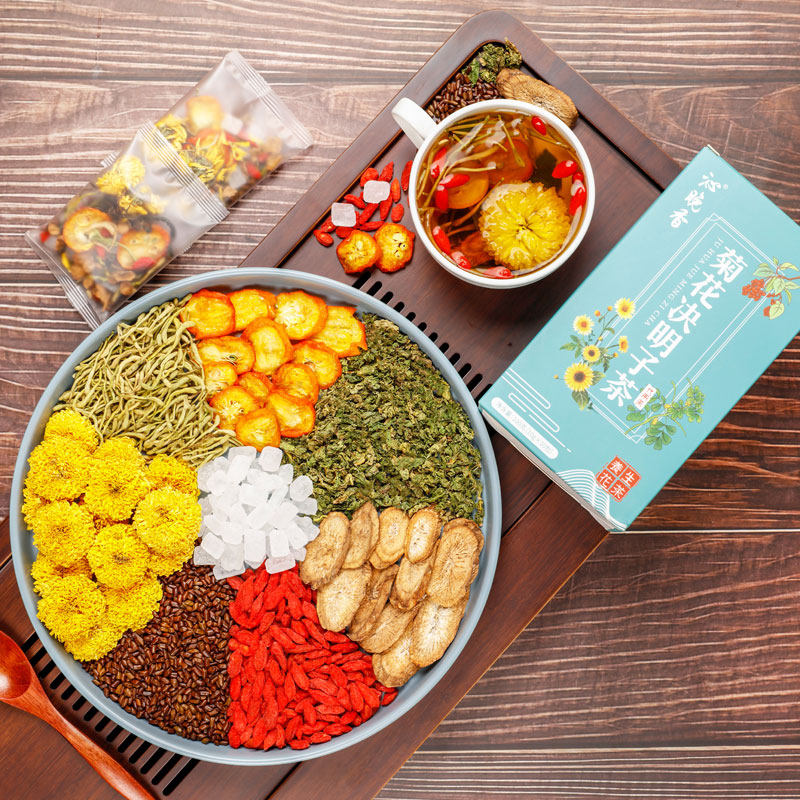 养肝茶包金银花泡水喝 榕芝堂代用/花草茶