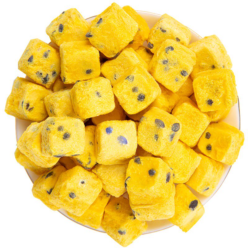 百香果干冻干百香果块冲饮水果茶 榕芝堂花果果粒茶