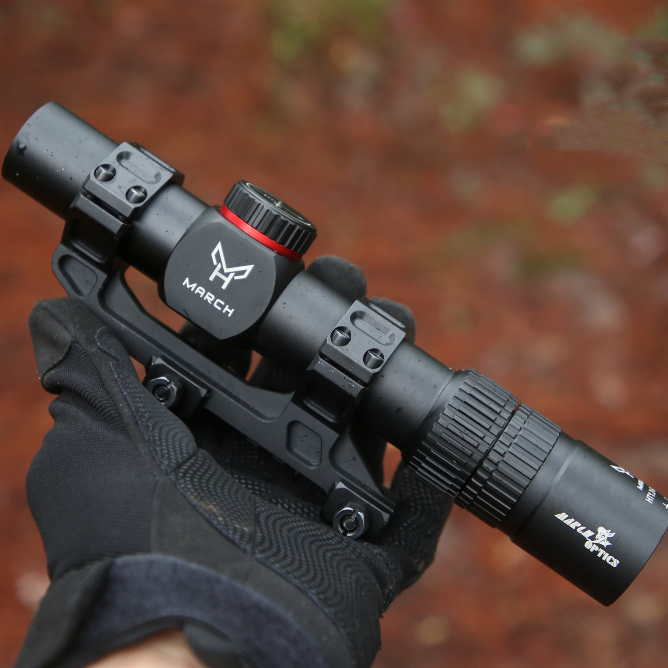 薄壁广角1.2-6倍速瞄高清十字6倍望远镜模型摆件挂墙弹弓玩具备件 - 图2