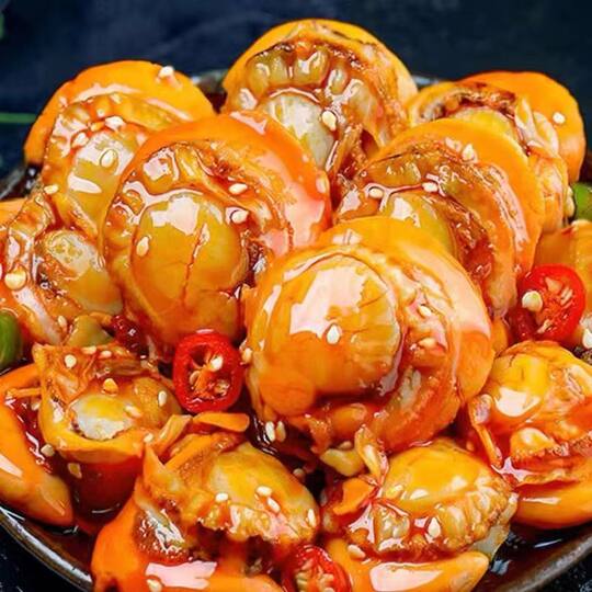 10 paquets de chair de pétoncle et de pétoncles à l'ail prêts à manger