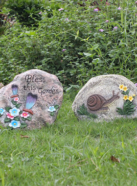 庭院园林草坪露阳台树脂欢迎牌