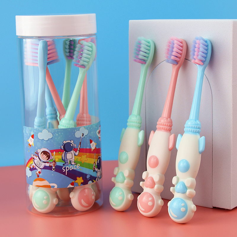 儿童牙刷软毛3到45-6-10一12岁以上男女童小孩宝宝牙膏小学生套装