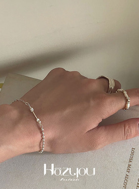 女925纯银打结小众设计手链