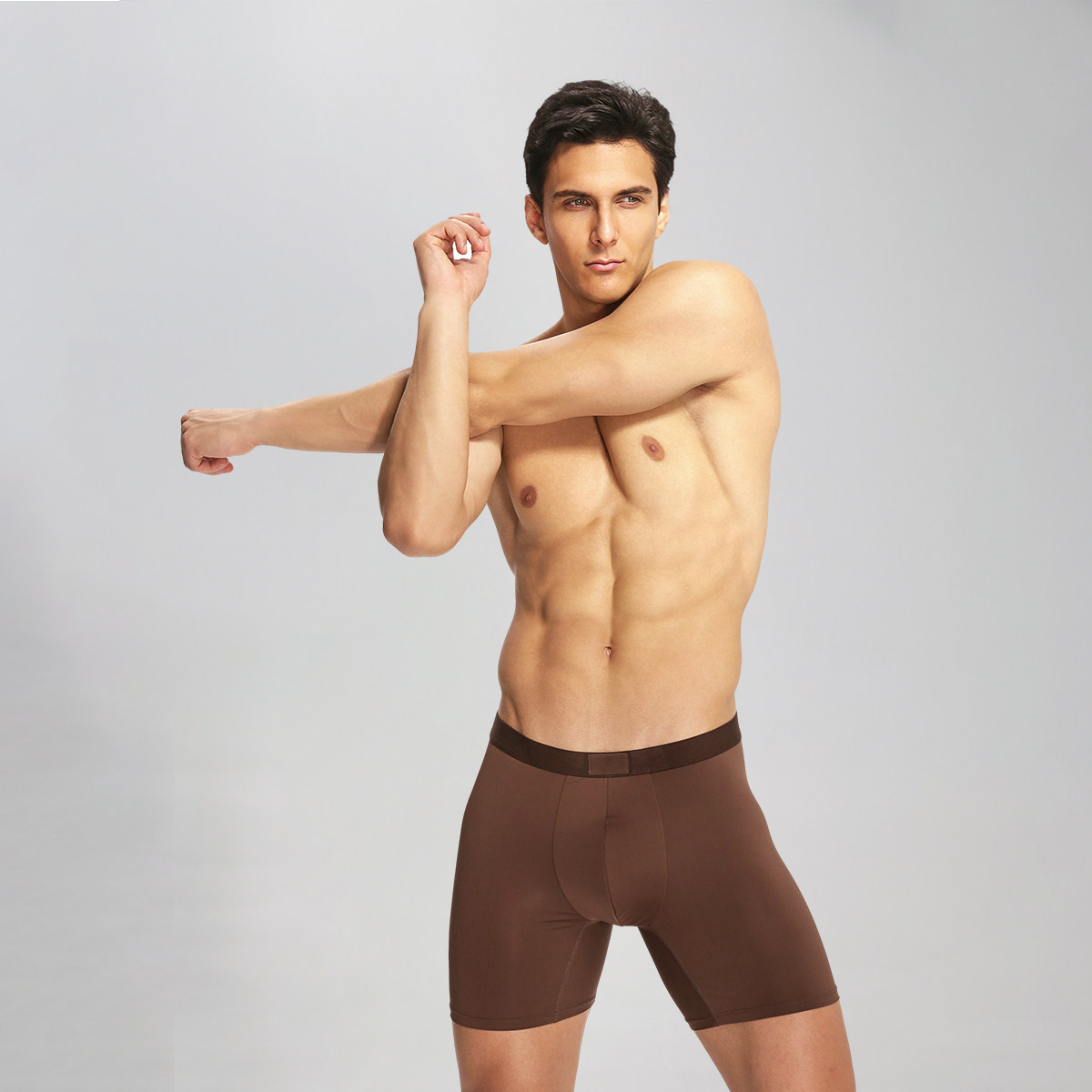 P6 SEMI SEXY 脉动-X系列平角内裤防磨腿凉感冰丝男士运动内裤,淘宝优惠券,粉丝福利购,淘宝优惠卷