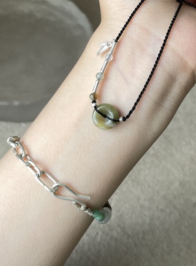 原创时尚国风复古情侣闺蜜手链生日礼物【一物一主：竹报平安】