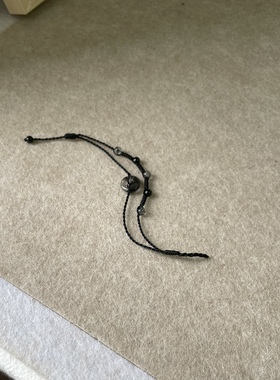 原创国风平安扣情侣闺蜜复古手链送礼情人节礼物DIY编绳【幸运6】