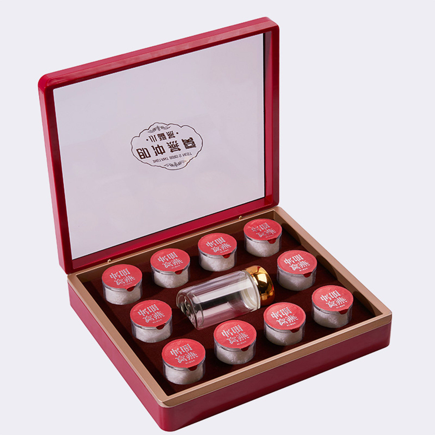 心冻燕小罐燕礼盒装燕窝旗舰店官方正品冲泡女士冻干冲泡包装盒 - 图3