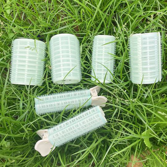 卷发筒刘海卷八字空气网红卷刘海神器发根蓬松夹空心卷筒刘海夹