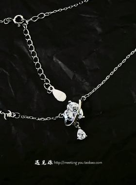 【福至心灵】999纯银爱心项链