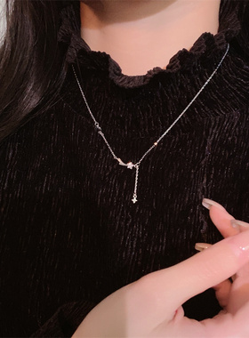《星辰》S999纯银项链送女友礼物
