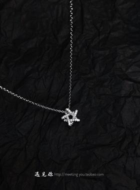 《许愿星星》S925纯银项链送闺蜜