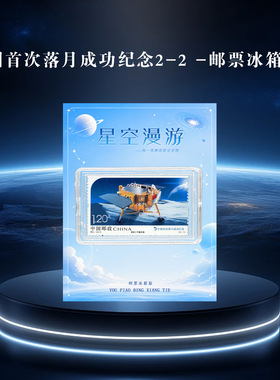 天文现象邮票冰箱贴星空月球流星