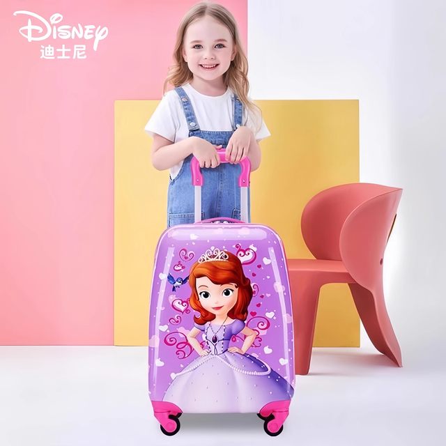 Children's luggage girl tie box Children can take a travel toy boy Princess Aisha 3 to 10 years old 2