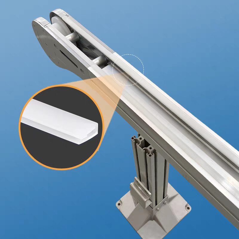 柔性链线输送梁耐磨条铝型材43/63/83/103/145/175/295垫条耐磨条,淘宝优惠券,粉丝福利购,淘宝优惠卷