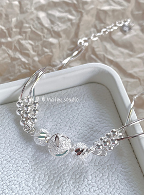 女足银999轻奢三生三世手链