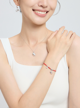 OUBIYABI欧比雅比灵驹系列小财马红绳黑绳手链招财本命年新年礼物