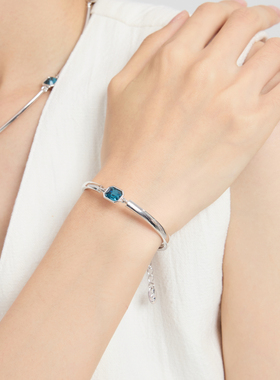 木子洋同款OUBIYABI欧比雅比赛博美人金属方糖手链饰品礼物手镯