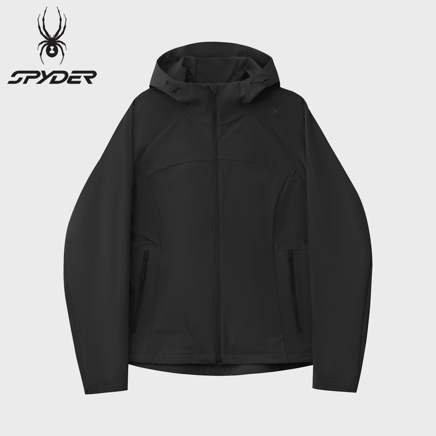 SPYDER蜘蛛26春夏新品女士连帽梭织夹克休闲外套女02JO26121WW,淘宝优惠券,粉丝福利购,淘宝优惠卷