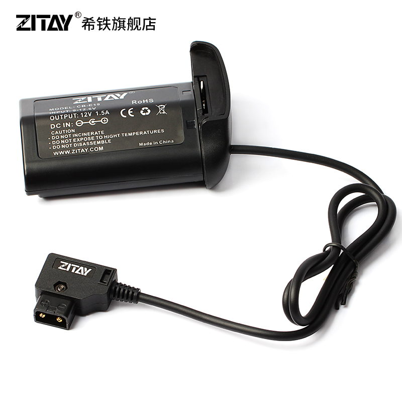 ZITAY希铁LP-E19模拟假电池适用于佳能相机1DX 1DX2/1DX3/1D4单反摄影机供电USB C口DC/AC电源适配器E4N通用 - 图0