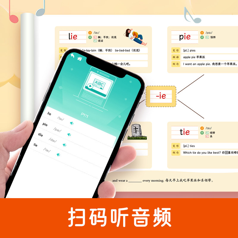 【易蓓】小学生英语单词思维导图速记认识单词词汇词根词缀结构快速记一二三四五六年级记忆单词讲解练习本练习册