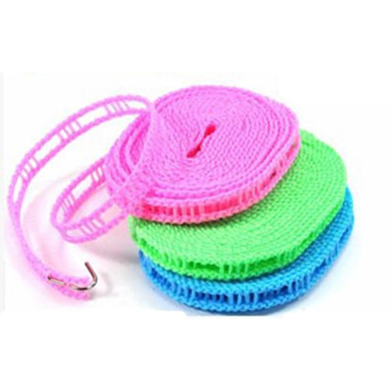 一拉即紧晾衣绳免打孔凉衣绳神器户外室外阳台防风防滑挂晒被绳子 - 图3