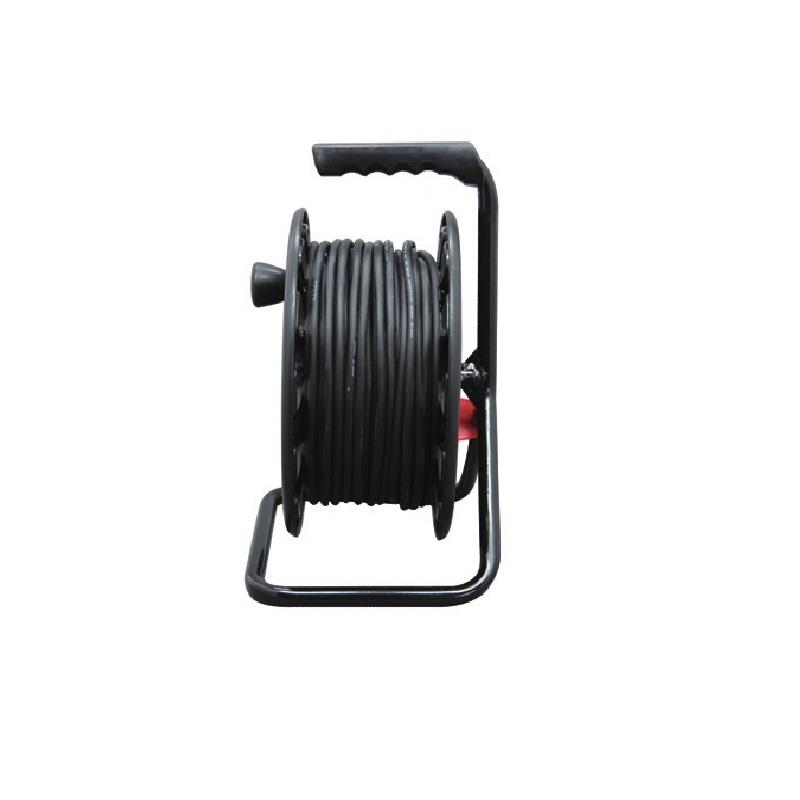 野狼220v手提移动电缆盘绕线盘空盘卷线滚轴线缆盘拖线盘收线器 - 图3