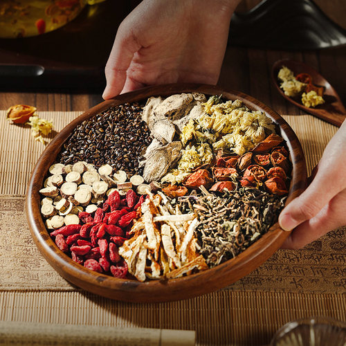 国强菊花决明子蒲公英茶  陈皮甘草枸杞菊花栀子养生茶饮泡水喝 - 图1