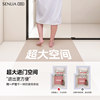 Shenglia one-shaped sliding door shower room with narrow frame