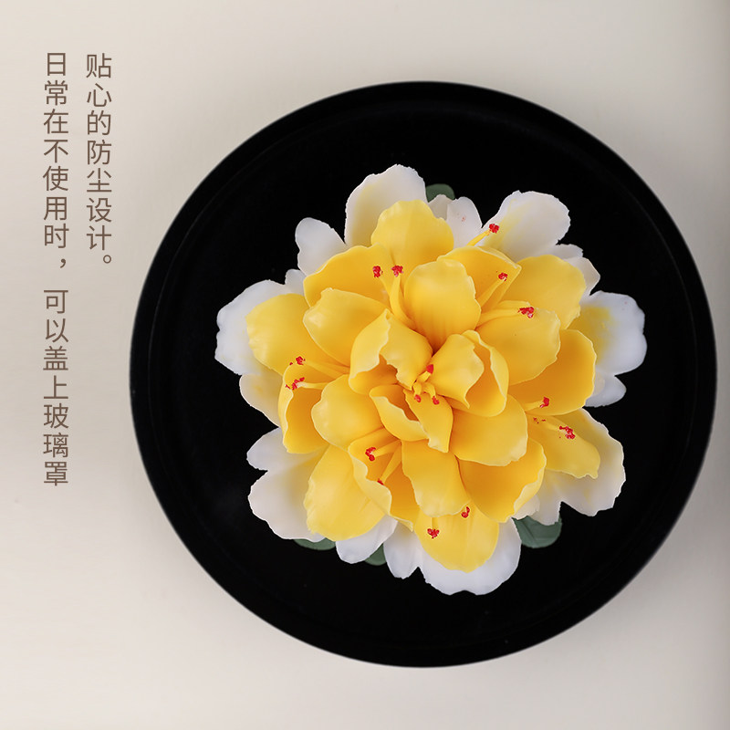 芍药非遗瓷花香薰无火香氛扩香器伴手礼妈妈生日七夕礼物送女友