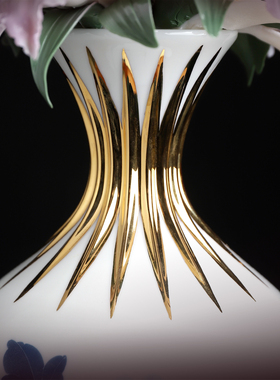 博物馆收藏金奖非遗手捏瓷花送礼