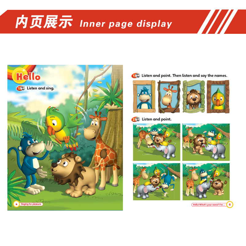 剑桥新思维英语少儿版super minds starter/1/2/3/4/5级 英式发音super minds 外国语实验小学英语教材 现货国内点读版